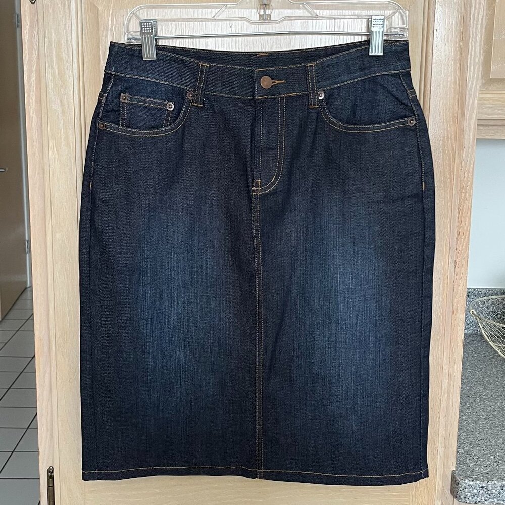 Garnet Hill Denim Skirt - Never Worn